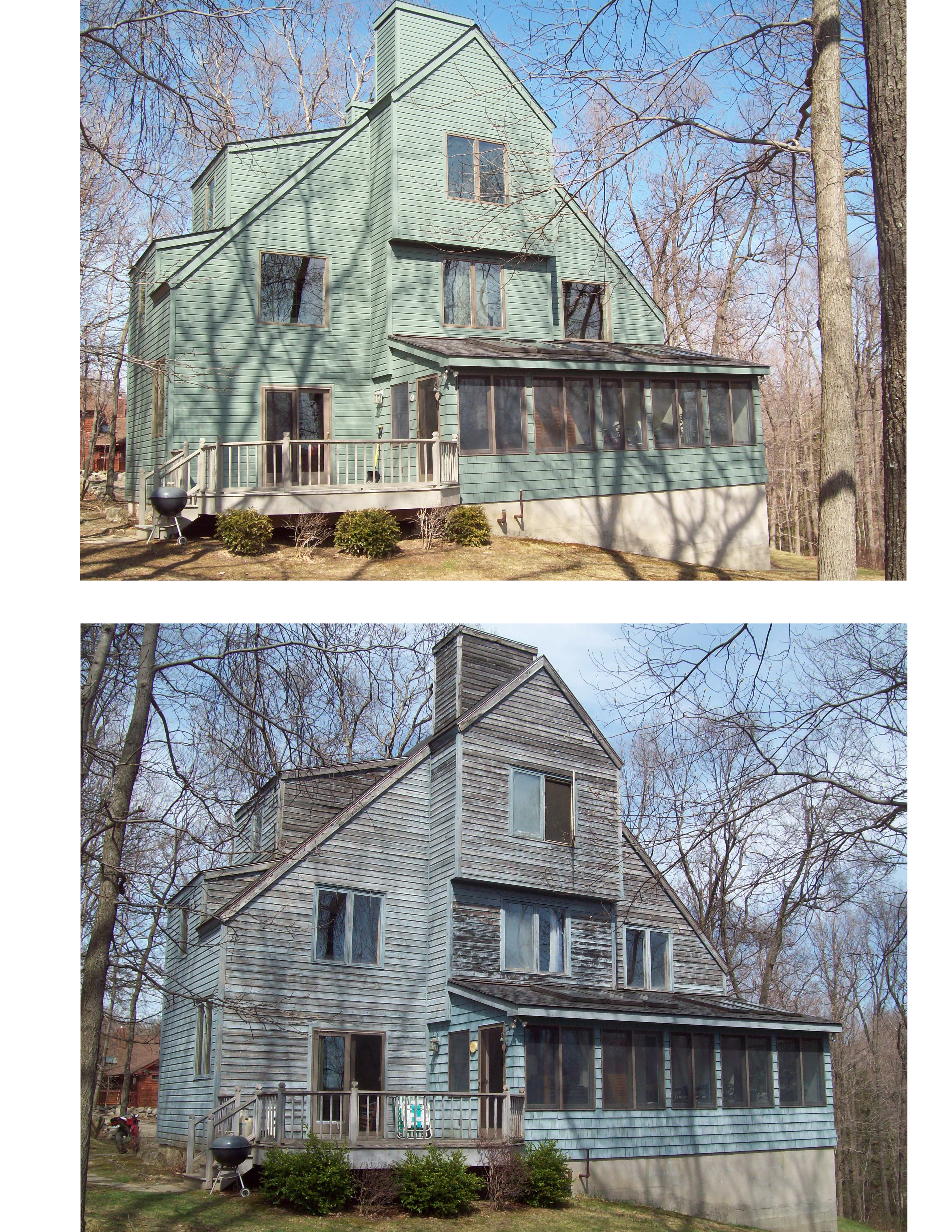 Boyd Before and after new windows and siding